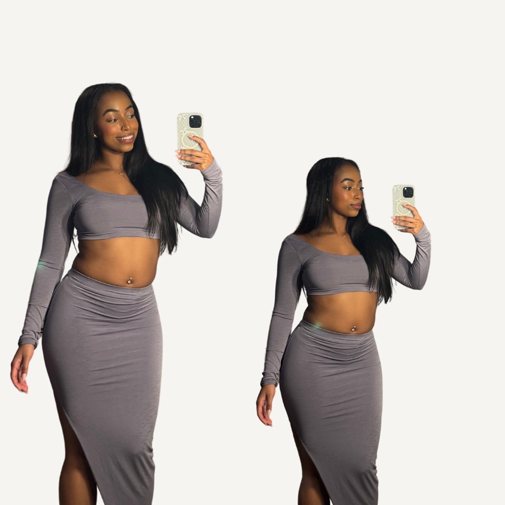 Lavender Two-Piece Set – Hot Miami Styles, Size Small